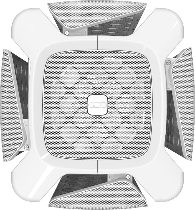 Actual product image Geometric Future M2 THE ARK housing, mesh - white (Mini-ITX)
