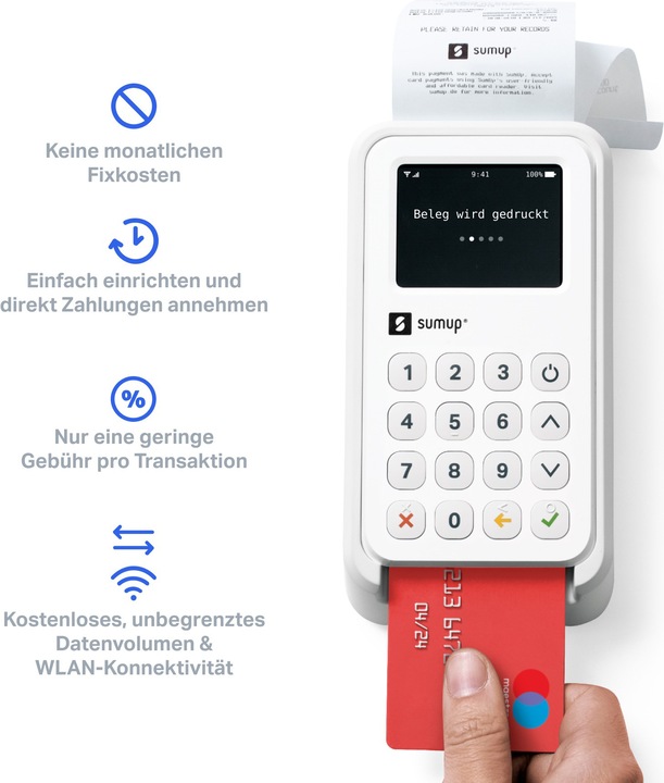 Produktbild SumUp 3G + Drucker Payment Kit