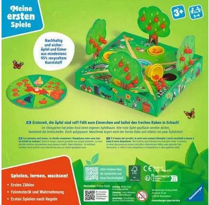 Produktbild Ravensburger Äpfelchen (Deutsch, Französisch, Italienisch, 2 - 4 Spieler)