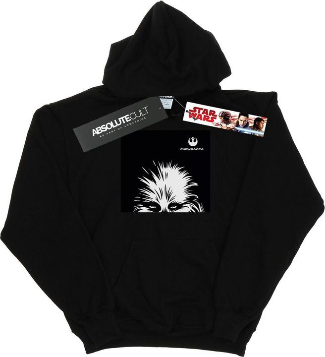 Immagine prodotto Star Wars Chewbacca Look Felpa con Cappuccio Uomo (L)