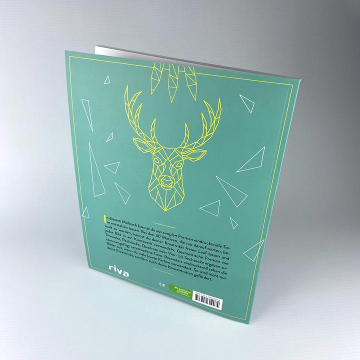 Produktbild Polygone Tiere zum Ausmalen