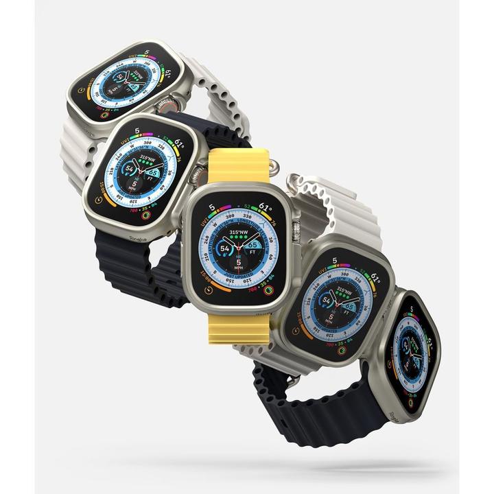 Image du produit Ringke Išmaniojo laikrodžio Apple ekrano rėmelis, Pilkos spalvos, 49mm