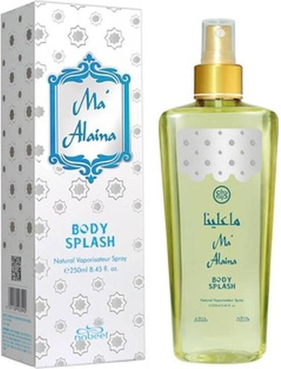 Immagine prodotto Nabeel Maalaina Body Splash 250ml (250 ml, Spray profumato per corpo e capelli)