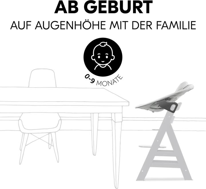 Produktbild Hauck Alpha Bouncer Premium Light Grey