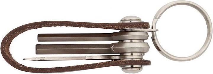 Actual product image Fix Manufacturing Multi Tool Keychain "Beer&Bike