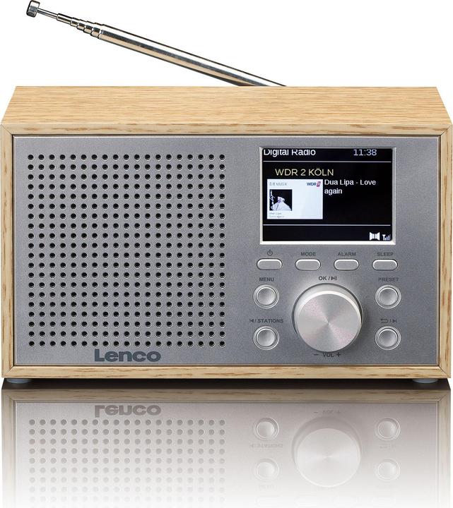 Actual product image Lenco DAR-017WH (WD) (DAB+, FM, Bluetooth)