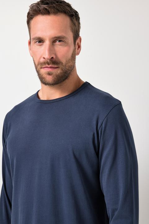 Produktbild JP1880 Nachthemd, Basic, Langarm, Seitenschlitze (3XL)