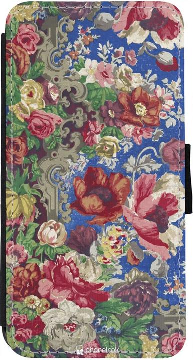 Immagine prodotto PhoneLook Cover Portafoglio nero Vintage Art Flowers (Apple iPhone 12)