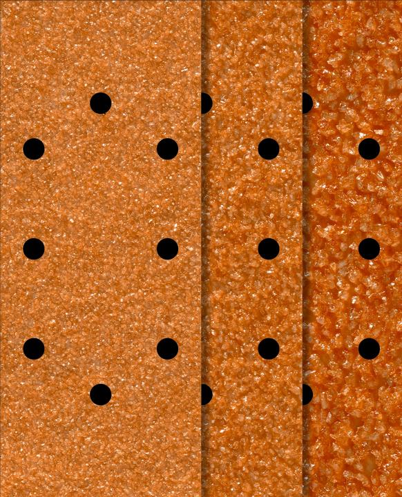 Actual product image wolfcraft Orbital sandpaper set geloc (40, 80, 120)