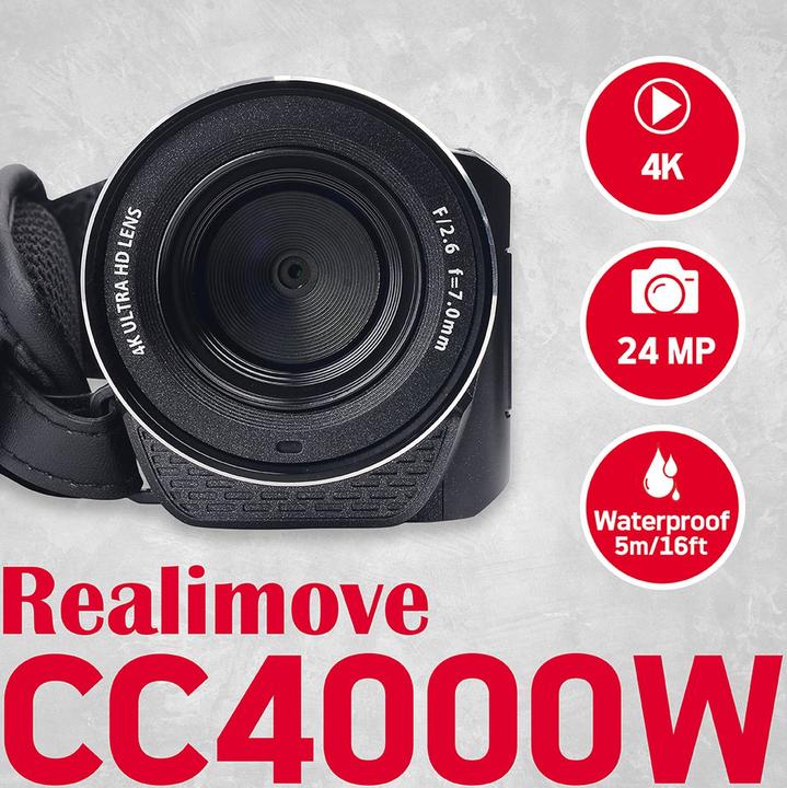 Image du produit AGFAPHOTO Realimove CC4000W (13 Mpx, 60p)