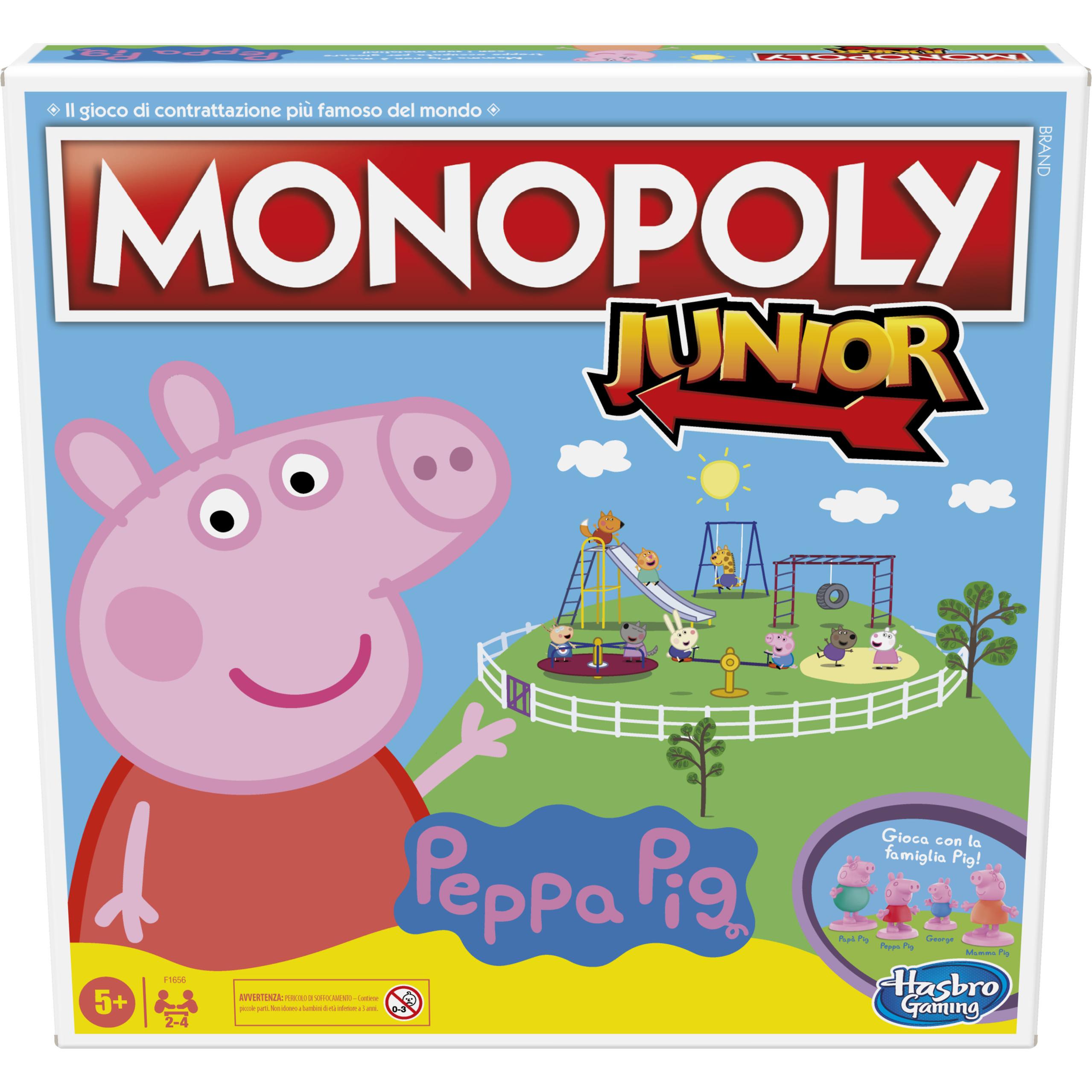 Monopoly Junior - Peppa Pig (Italienisch)