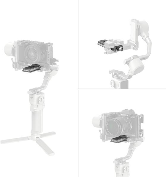 Actual product image SmallRig Quick Release Plate for DJI RS 4 Mini 5336