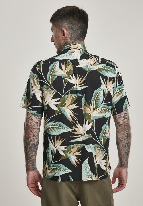 Actual product image Urban Classics Blossoms Resort Shirt (XL)
