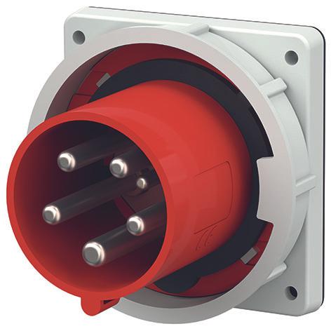 Mennekes MEN 1983 CEE Aanbouwstop TA 5x125A 6h 400V (CEE 7/4)