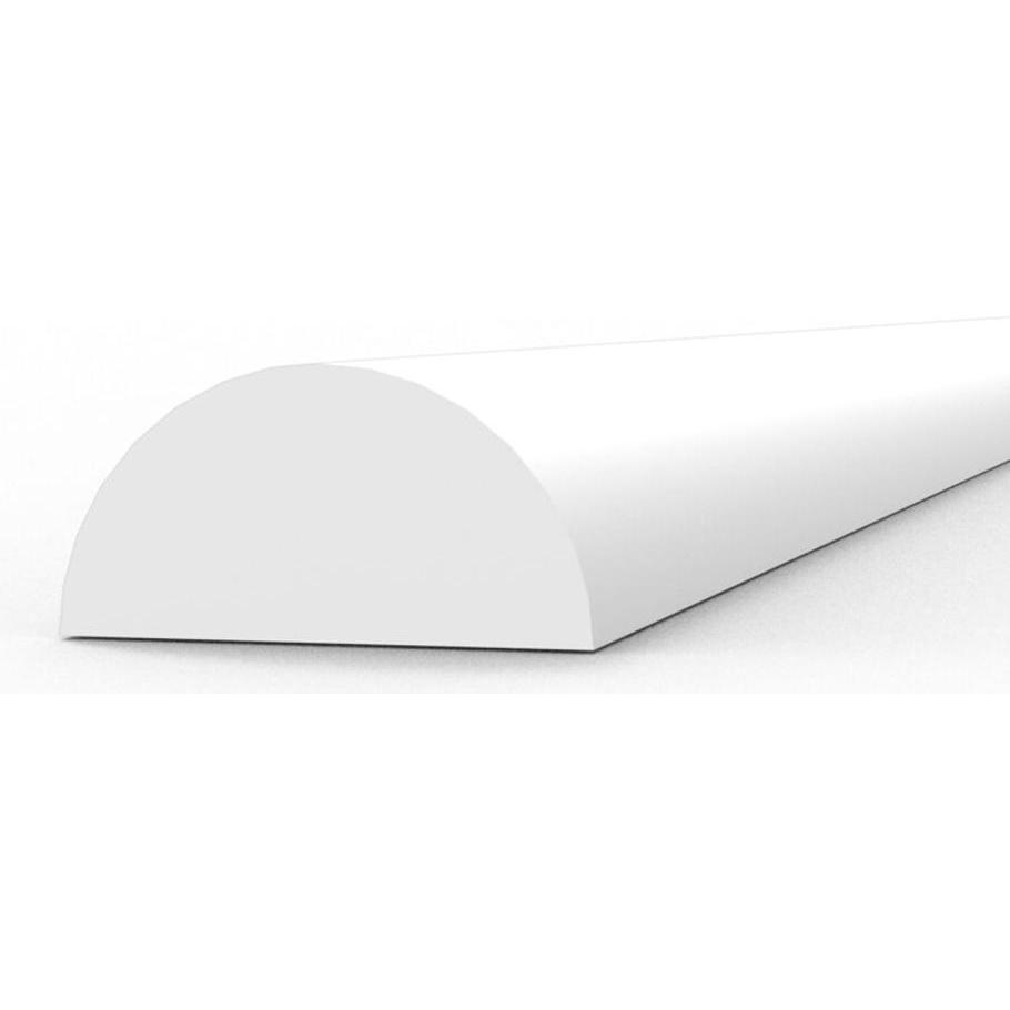 AK Interactive Half cane 4.00 x 350mm - STYRENE STRIP