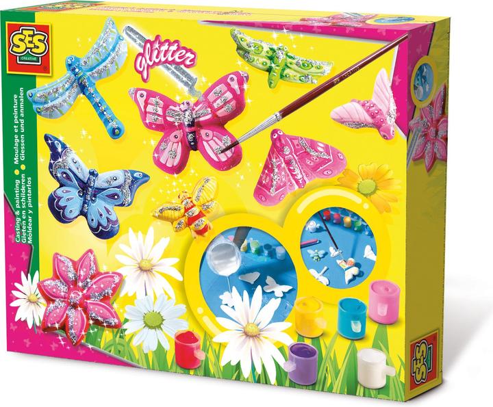 Ses Butterflies casting and painting