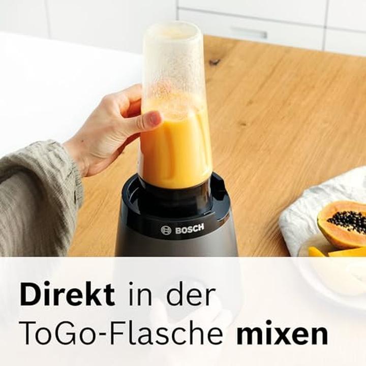 Actual product image Bosch Hausgeräte MMB6174S VitaPower Blender, 1200 W, Silver (1200 W)