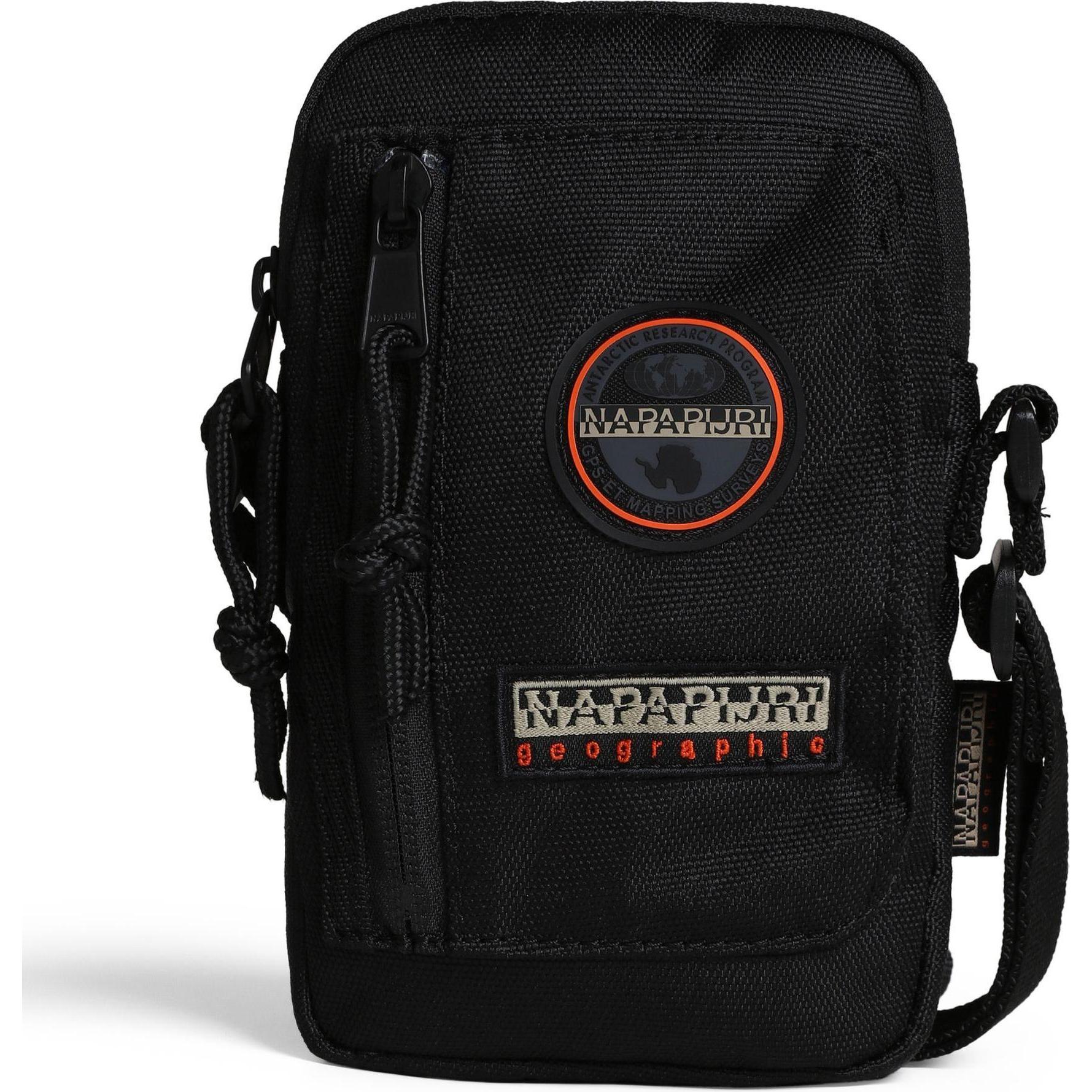 Napapijri, Handtasche, H-Voyage Umhängetasche 12 cm, Schwarz
