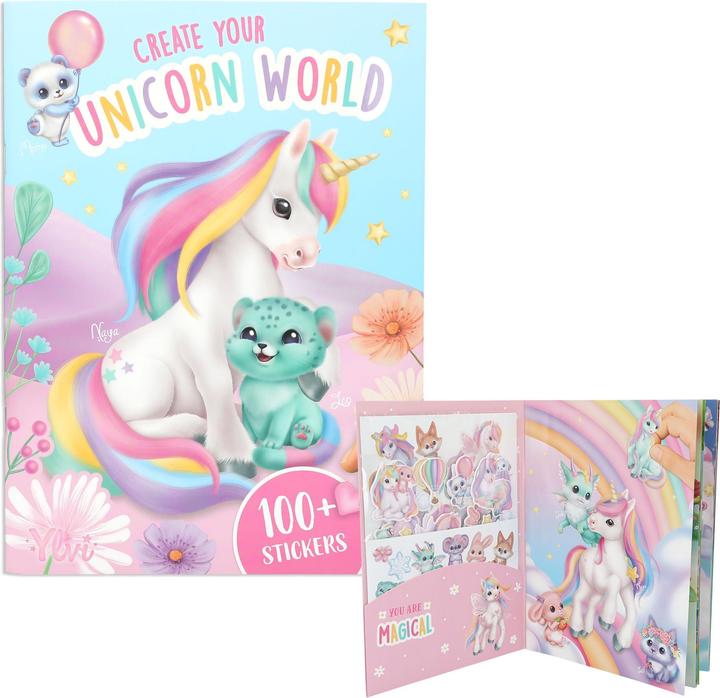 Image du produit Magni DEPESCHE Ylvi Stickerbuch Create your Unicorn World