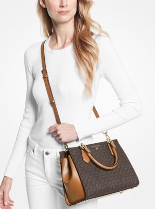 Immagine prodotto Michael Kors Borsa in pelle Marilyn Medium - Marrone
