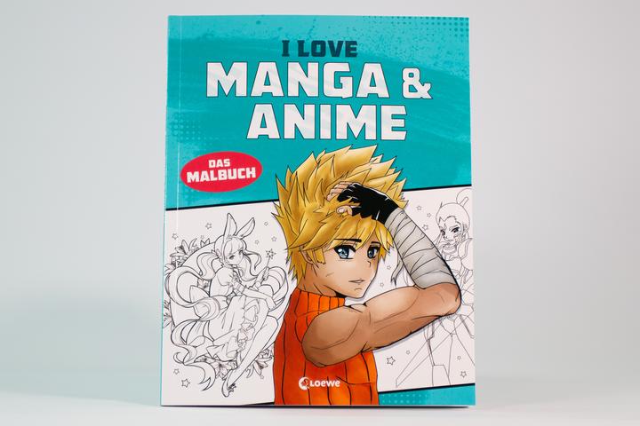 Produktbild Loewe I love Manga & Anime - Das Malbuch