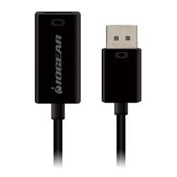 Iogear GDPHD4KA Videokabel-Adapter DisplayPort HDMI (0.09 m, DisplayPort, HDMI), Video Kabel