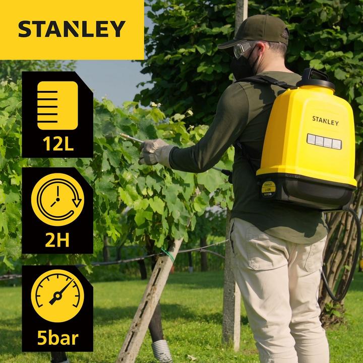 Immagine prodotto Stanley Pompa a zaino a batteria 12 litri 14,4 V2 Ah (12 l)
