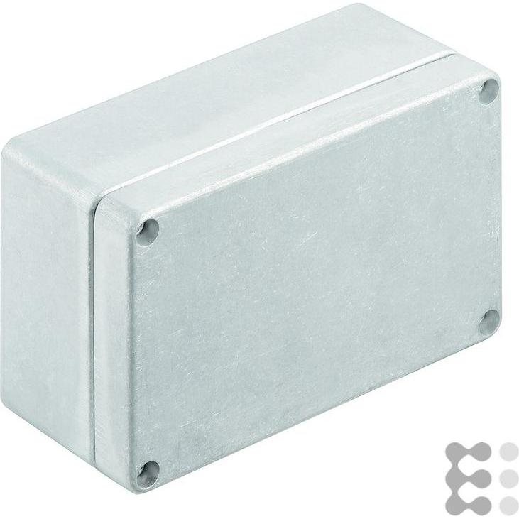 Weidmüller Universal-Gehäuse 80 x 125 x 5 (Gehäuse), Elektronikzubehör + Gehäuse, Silber