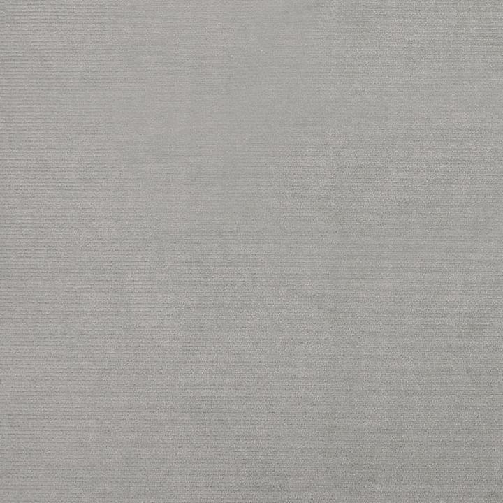 Produktbild vidaXL Clubsessel mit Fusshocker Hellgrau Samt,Farbe