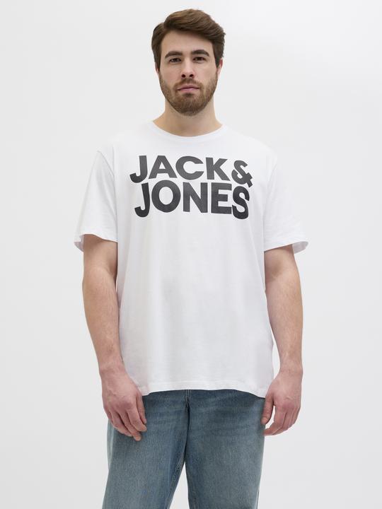 Actual product image Jack & Jones Logo print plus size t-shirt (3XL)