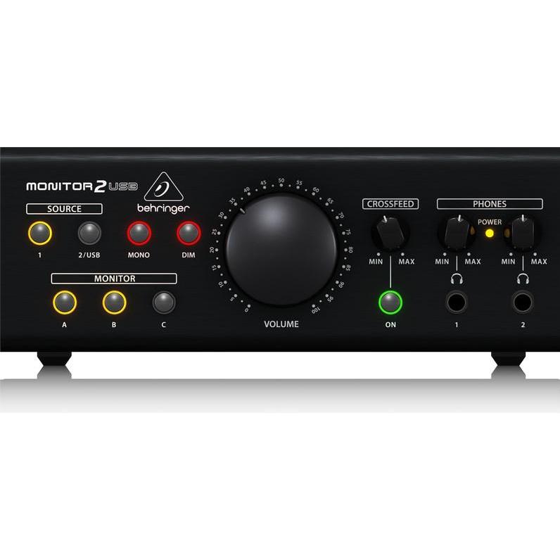 Behringer Monitor2USB, Mischpult, Schwarz