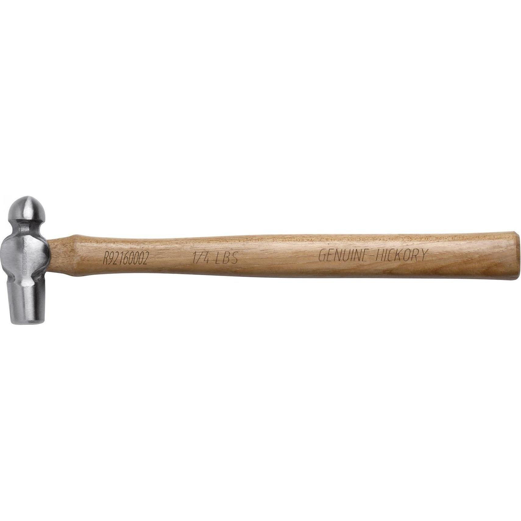 Gedore Red, Hammer, red R92160002 Schlosserhammer Engl. 1/4lbs Hickory (176 g)