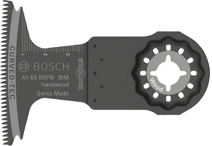 Produktbild Bosch Zubehör Tauchsägeblatt AII 65 BSPB Starlock BIM, Hard Wood, 40 x 65 mm