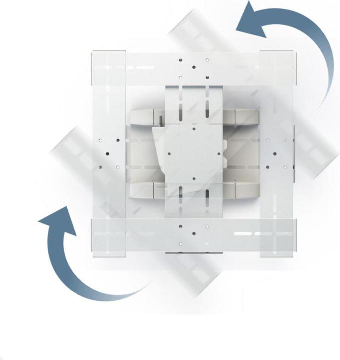 Image du produit SMS Icon Flipster Wall - Pince - pour écran plat interactif / LCD - blanc (Support pour projecteur)