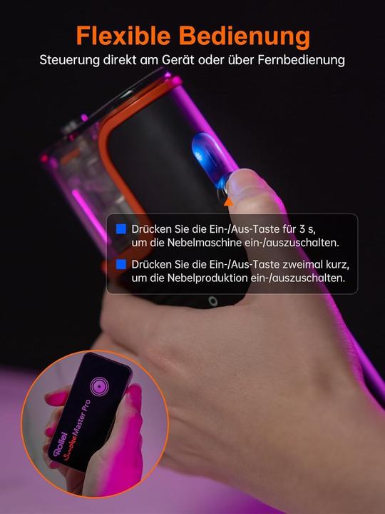 Productafbeelding Rollei Smoke Mastert Pro - Mistmachine