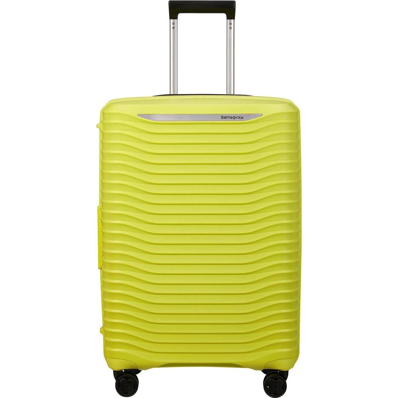 Samsonite, Valigia, Upscape Trolley mit 4 Rollen erweiterbar 68cm, Verde