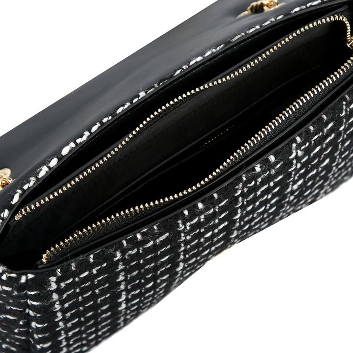 Productafbeelding Valentino Tweed Schultertasche 26 cm