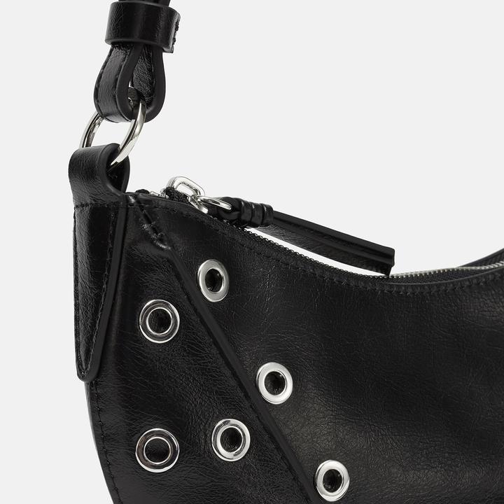 Produktbild Les Visionnaires Enya mini rivet glosssy Schultertasche Leder 27 cm
