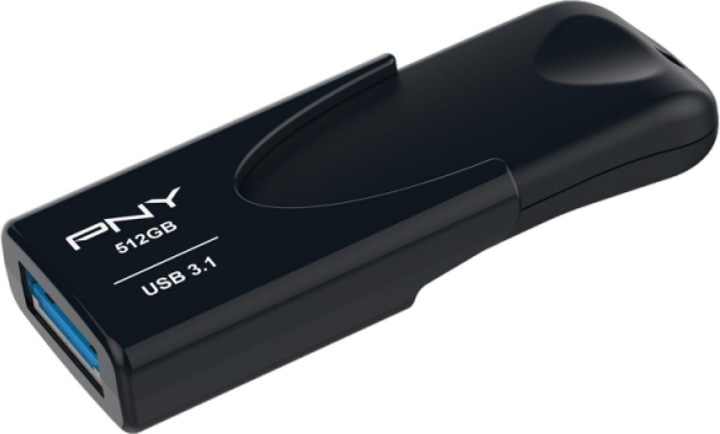 Produktbild PNY Attaché 4 3.1 (512 GB, USB-A, USB 3.1)