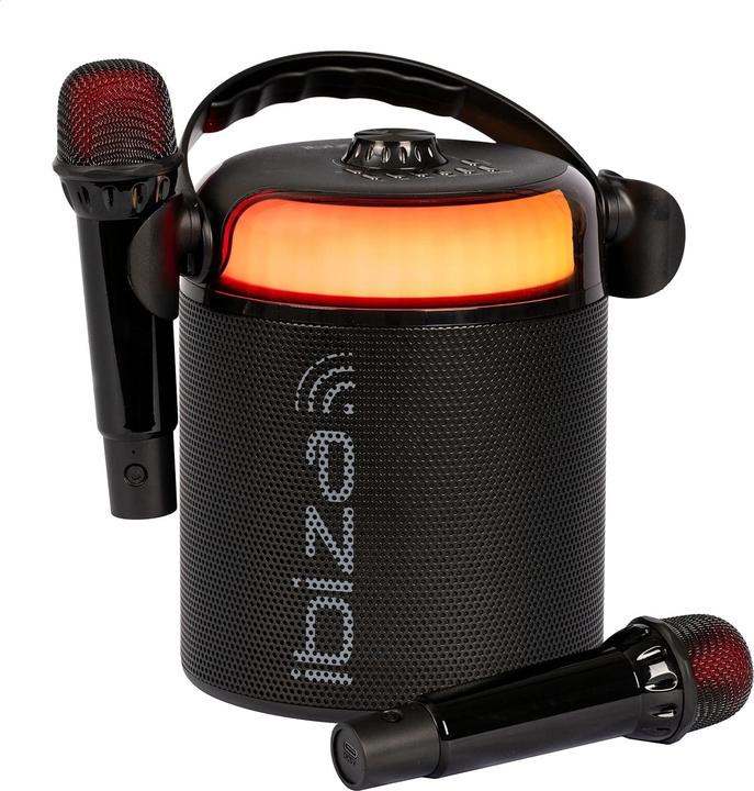 Image du produit Ibiza Karaoke-Lautsprechersystem mit Mikrofonen