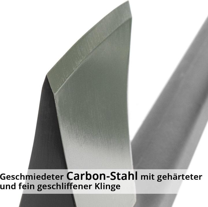 Actual product image Stahlwerk Axe set of 3 355/ 445/ 775 mm axe made of carbon steel with fibreglass handle