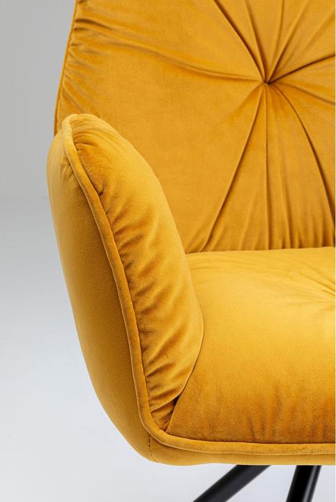 Actual product image Kare Design Armlehnstuhl Mila Gelb