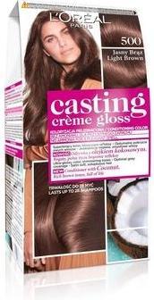Actual product image L'Oréal Paris Cream Gloss Color Cream No.500 Light brown (500 Light Brown)