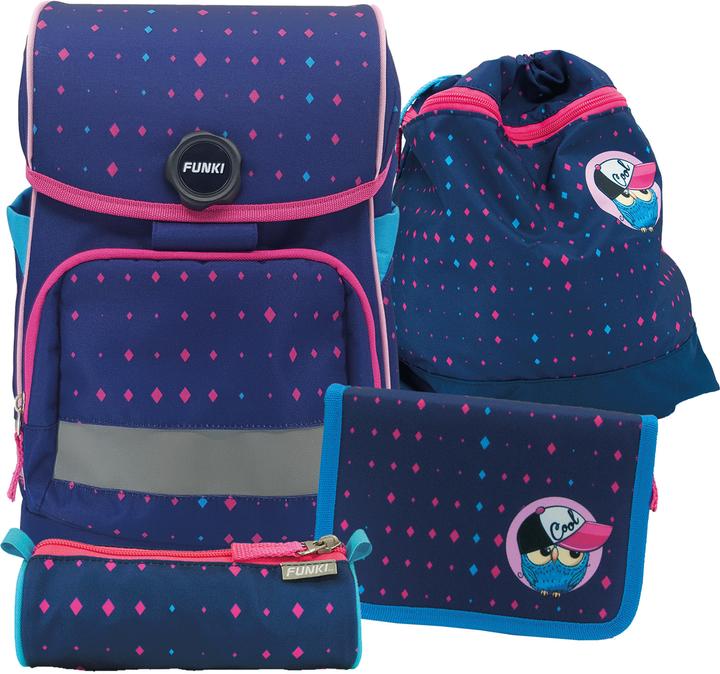 Actual product image Funki School backpack Cuby bag 5 pieces (20 l)