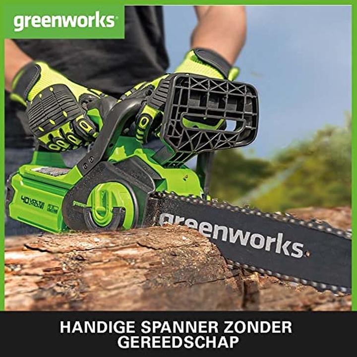 Produktbild Greenworks Kettensäge 40V 30 cm G40CS30II - 2007807 (Akku Kettensäge)
