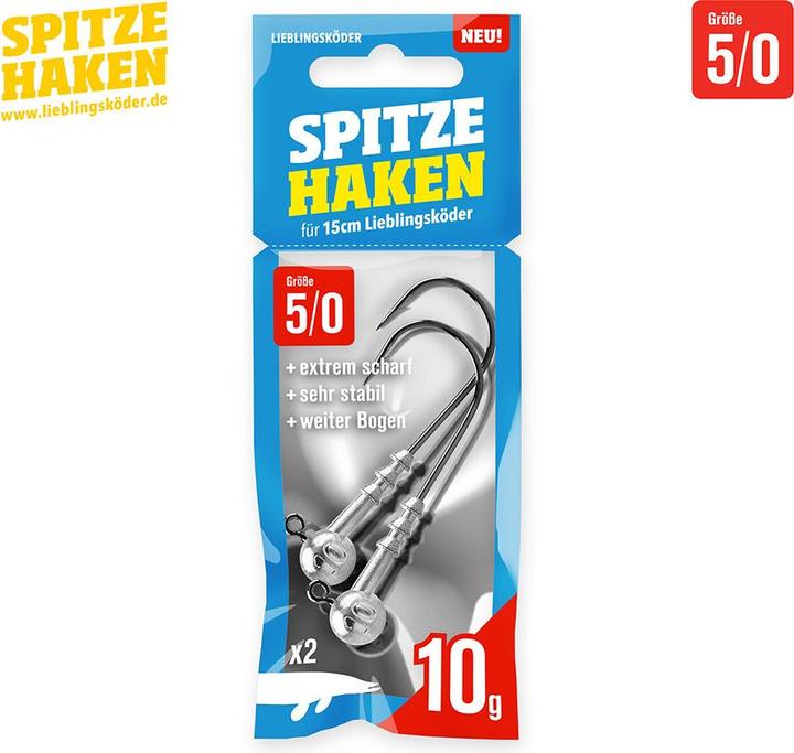 Lieblingsköder Tête de turlutte avec hameçon à pointe