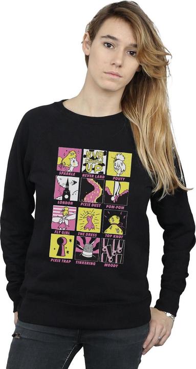 Image du produit Disney - Sweat TINKERBELL SQUARES - Femme (M)