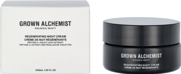 Actual product image Grown Alchemist Regenerating Night Cream: Neuro-Peptide & Violet Leaf Extract (40 ml, Night cream)