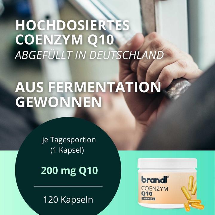 Produktbild Brandl Coenzym Q10 Vegan (1 Stück, Kapseln, 50 g)