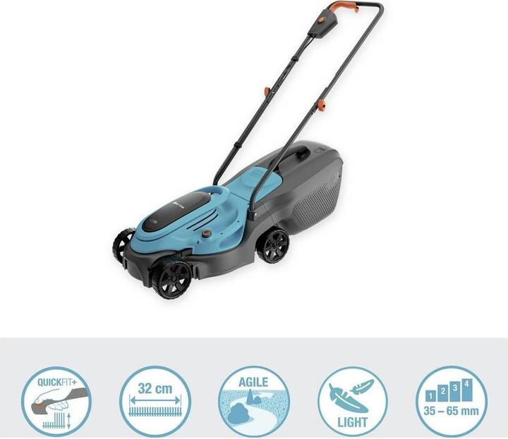 Produktbild Gardena Akku-Rasenmäher EasyMax 32/18V P4A solo (Akkubetrieb)